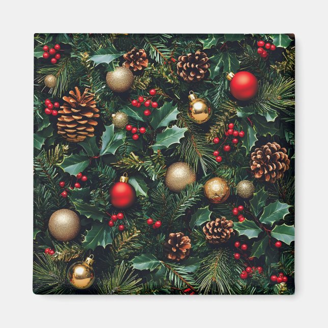 Íman Holly Berry Winter Wonderland (Frente)