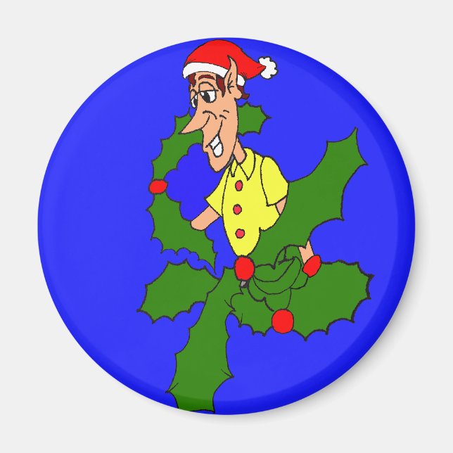 Íman Holly Jolly Christmas Magnet (Frente)