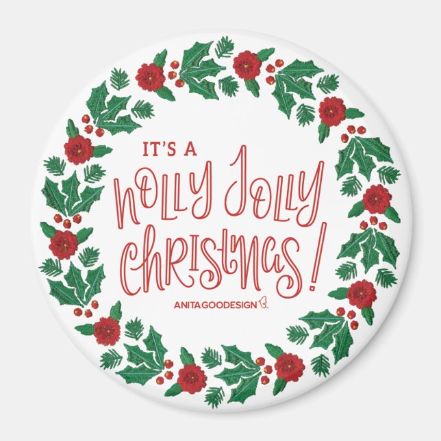 Íman Holly Jolly Magnet (Frente)