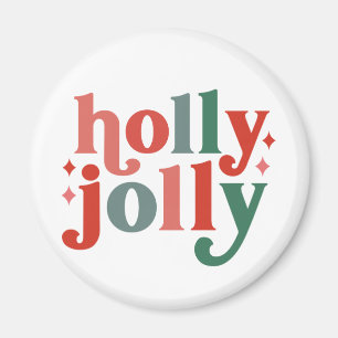 Íman Holly Jolly - Tipografia de Feriados Retroativos