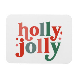 Íman Holly Jolly - Tipografia de Feriados Retroativos