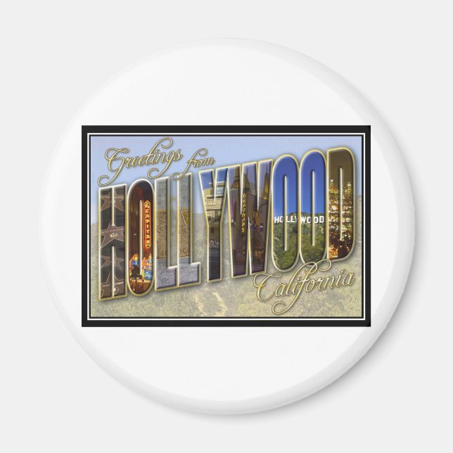 Íman hollywood (Frente)