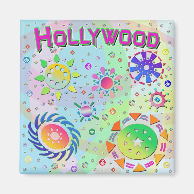 Íman Hollywood Seven Suns & Energy Magnet (Frente)
