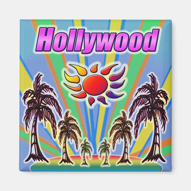 Íman Hollywood Summer Love Magnet (Frente)