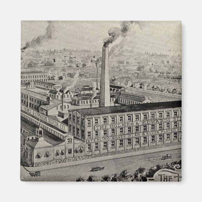 Íman Holmes & Edwards Silver Co (Frente)