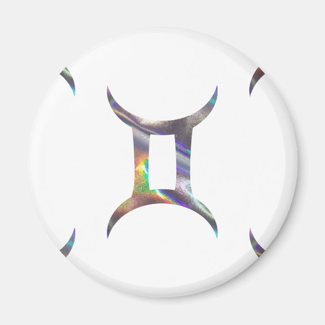Íman holograma Gemini (Frente)