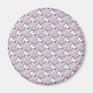 Íman holograma unicorn emoji