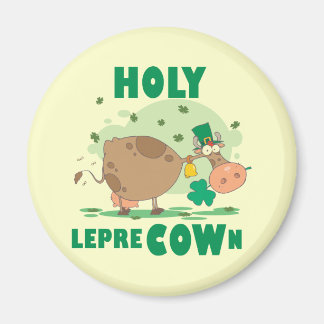 Íman HOLY LepreCOWn T-shirts e presentes