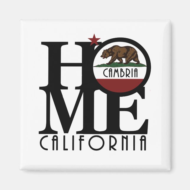 Íman HOME Cambria California (Frente)
