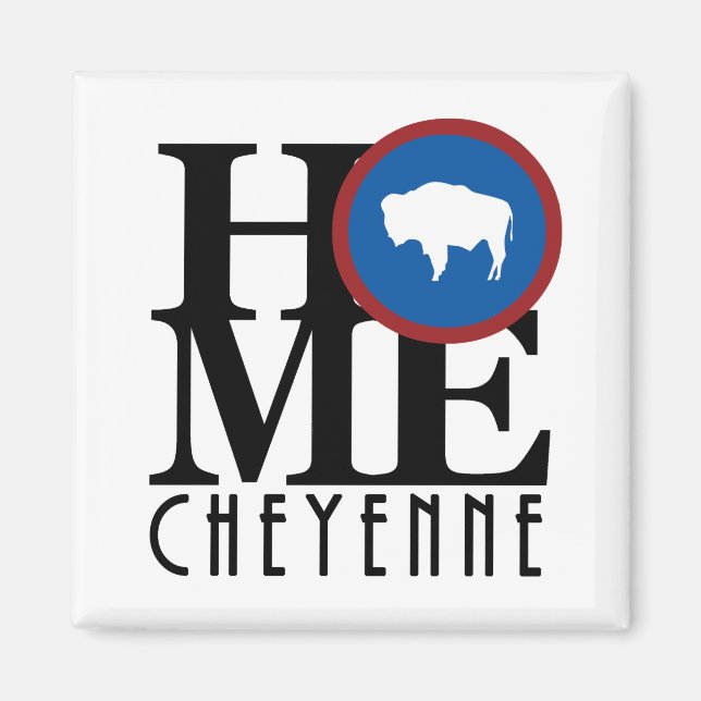 Íman HOME Cheyenne Wyoming (Frente)