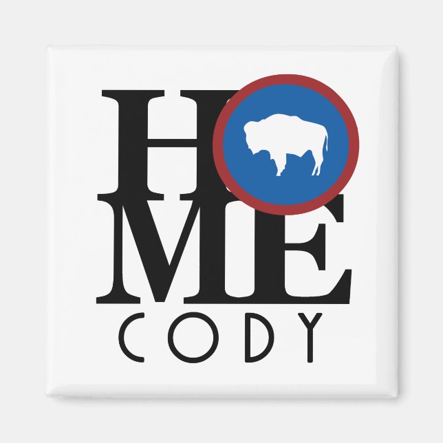 Íman HOME Cody Wyoming (Frente)