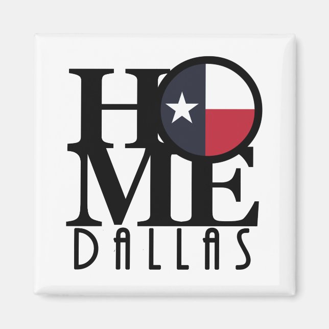 Íman HOME Dallas (Frente)