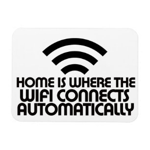 Íman Home é onde o Wifi se conecta automaticamente