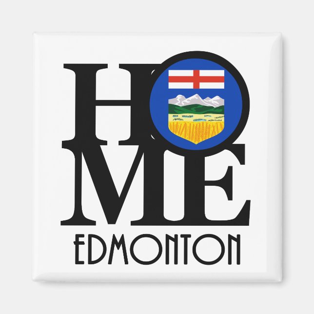Íman HOME Edmonton Alberta (Frente)