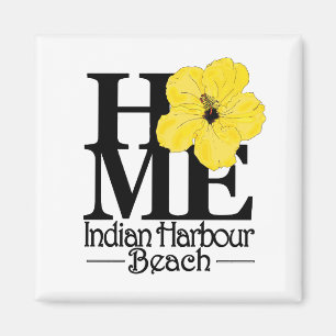 Íman HOME Indian Harbour Beach Yellow Hibiscus