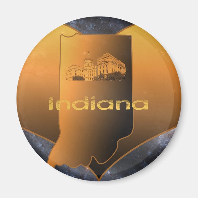 Íman Home Indiana (Frente)