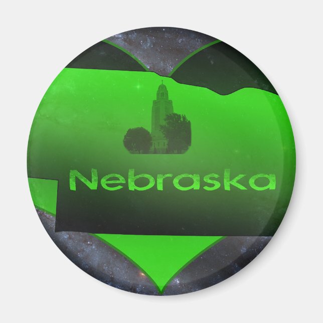 Íman Home Nebraska (Frente)