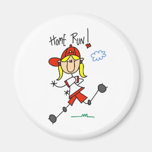 Íman Home run! Figura ímã da vara