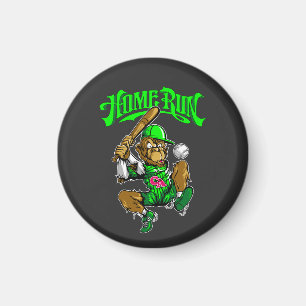 Íman Home Run Monkey Baseball não é necessário, uma tra