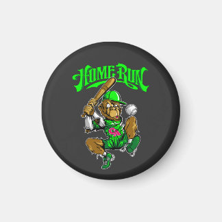 Íman Home Run Monkey Baseball não é necessário, uma tra
