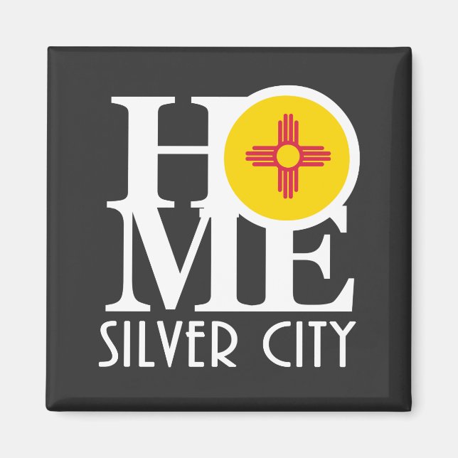Íman Home Silver City (Frente)