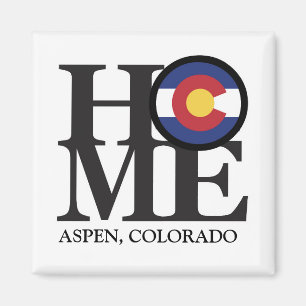 Íman Home spen Colorado 4x4" Magnet