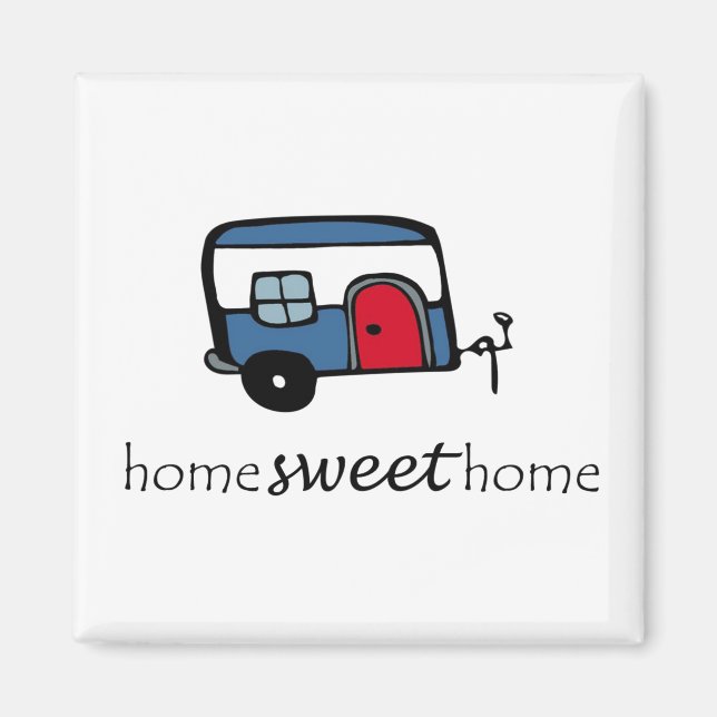 Íman Home Sweet Home Camper (Frente)