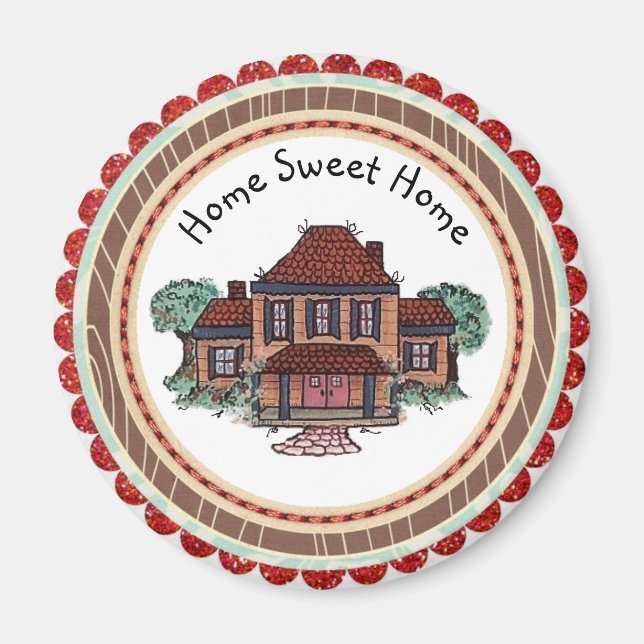 Íman Home Sweet Home Magnet (Frente)