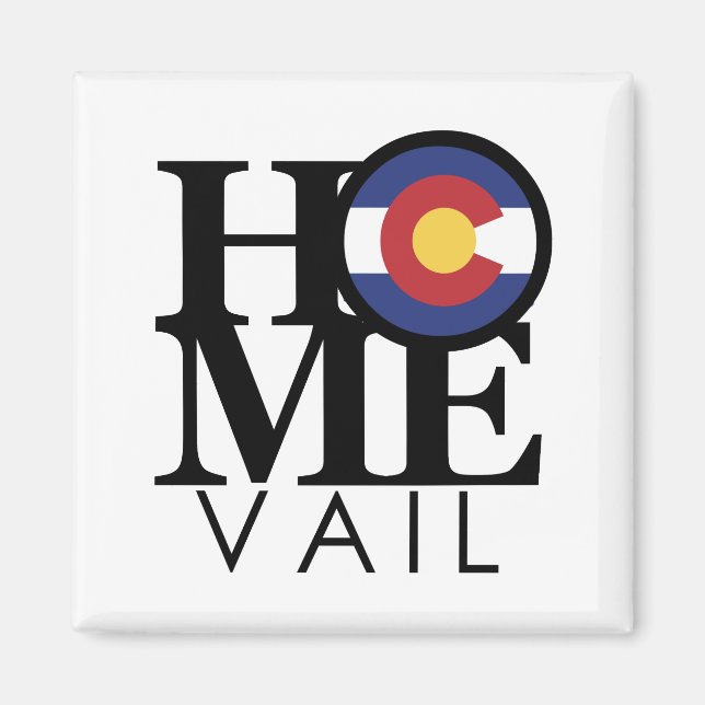 Íman HOME Vail Colorado (Frente)