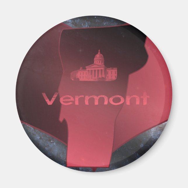 Íman Home Vermont (Frente)