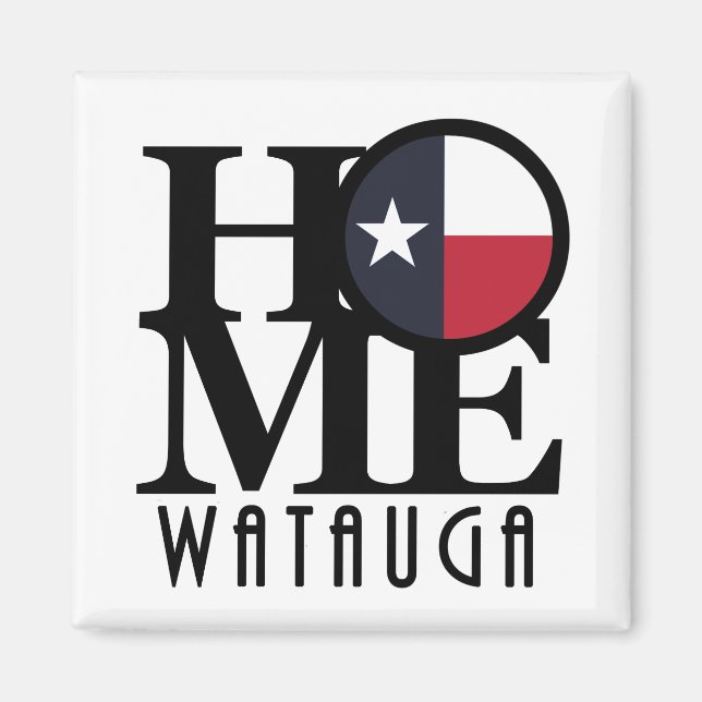 Íman HOME Watauga Texas (Frente)
