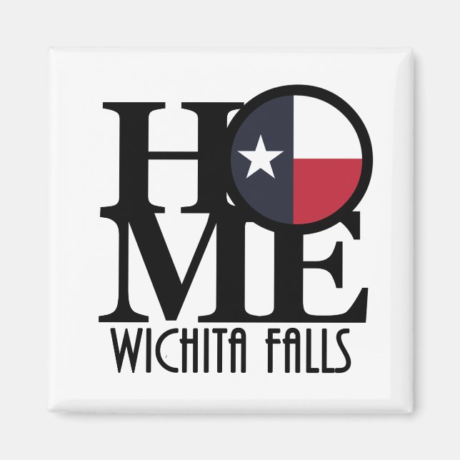 Íman HOME Wichita Falls (Frente)