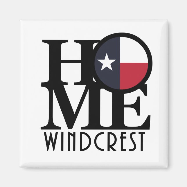 Íman HOME Windcrest Texas (Frente)