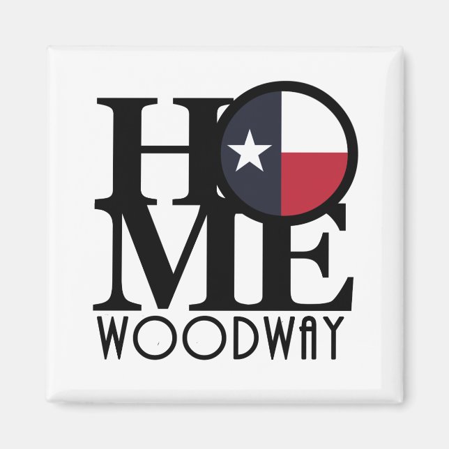 Íman HOME Woodway Texas (Frente)