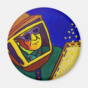 Íman Homem 2 da abelha por Piliero