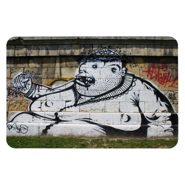 Íman Homem Branco Gordo (Horizontal)