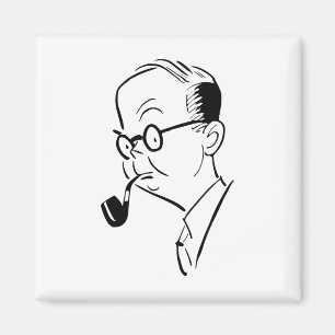 Íman Homem com cachimbo