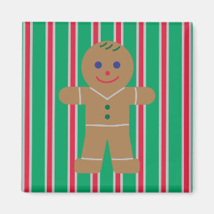 Íman Homem de Biscoito de Natal Divertido e Chique