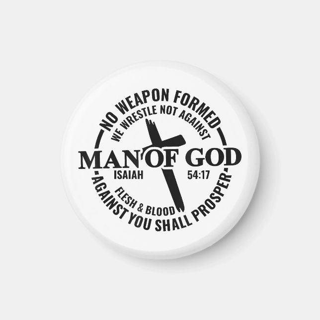 Íman Homem de Deus, Nenhuma Arma Formada Contra Mim Irá (Frente)