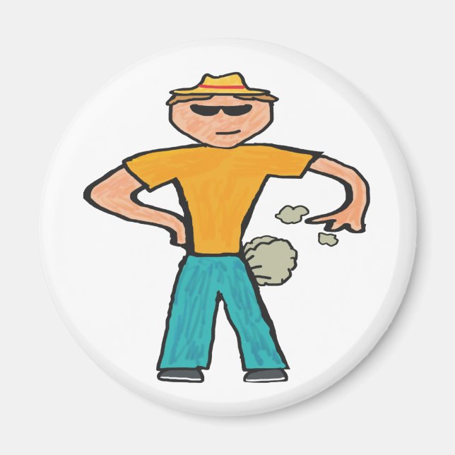 Íman Homem de Fartura (Frente)