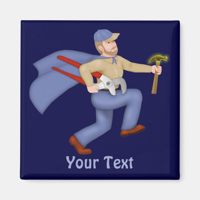 Íman Homem de Manutenção (Frente)