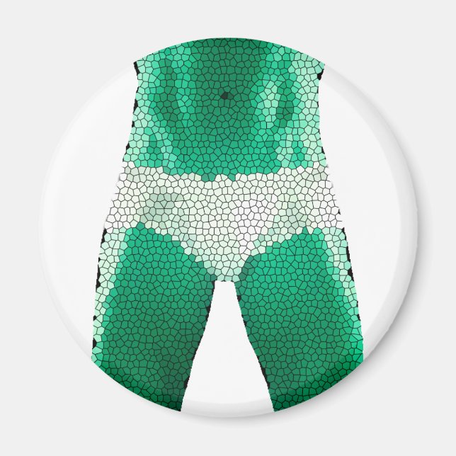 Íman Homem de roupa interior (Frente)