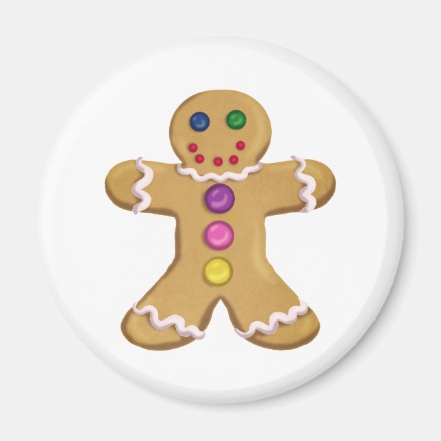 Íman Homem do gengibre (Frente)