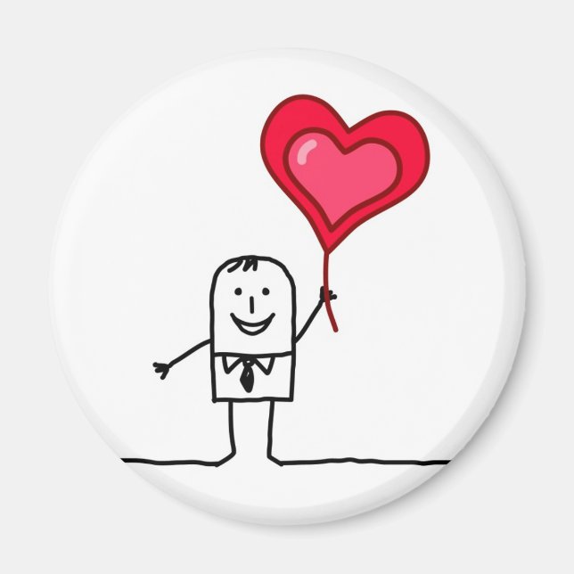 Íman Homem e Coração (Frente)