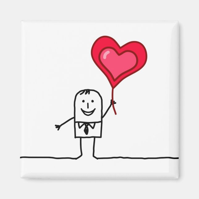 Íman Homem e Coração (Frente)