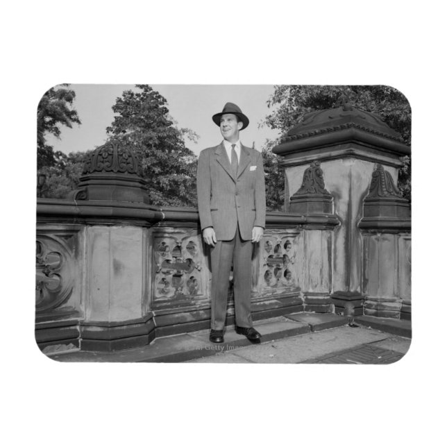 Íman Homem em Chapéu (Horizontal)