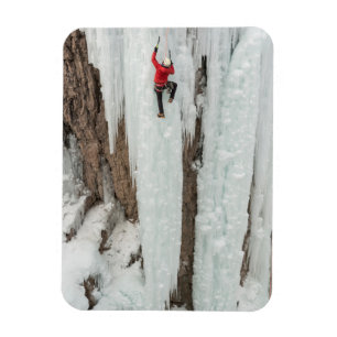 Íman Homem escalando gelo, Colorado