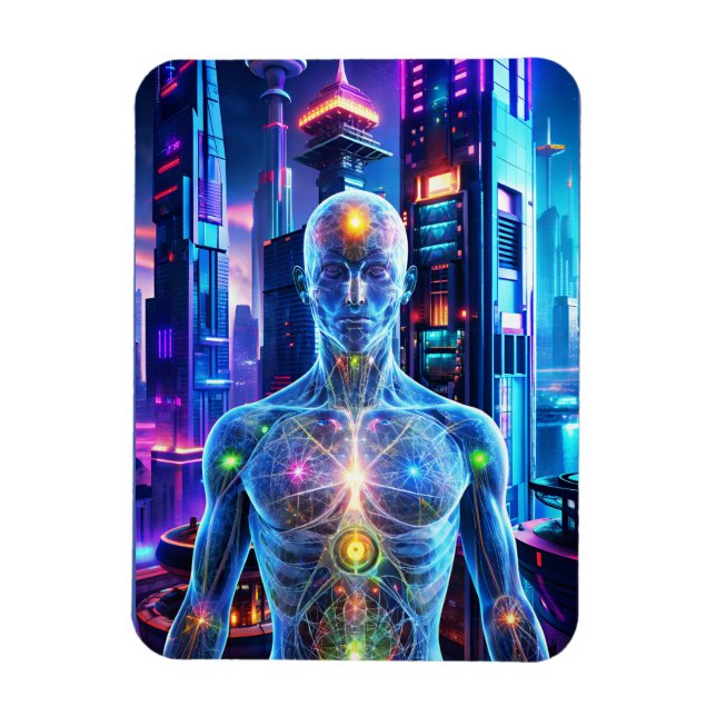 Íman Homem Futuro (Vertical)