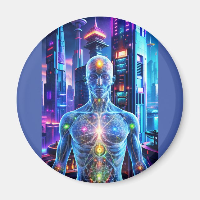 Íman Homem Futuro (Frente)