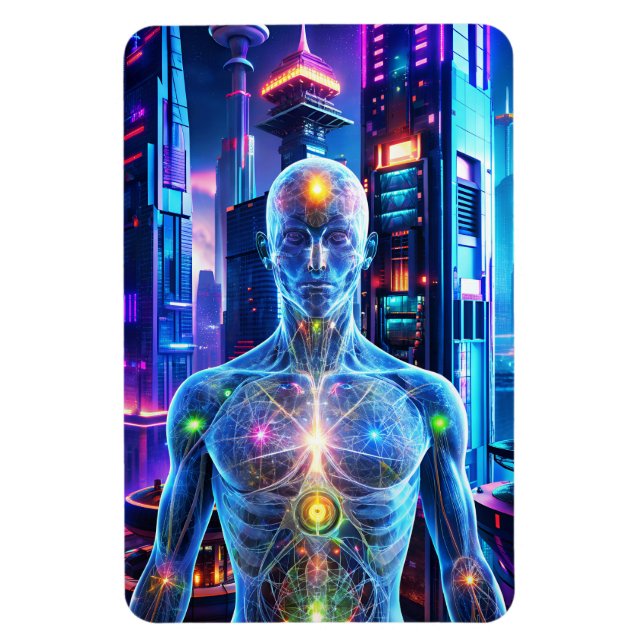 Íman Homem Futuro (Vertical)